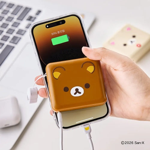 [預約]韓國限定 Rilakkuma 鬆弛熊 小白熊 迷你高速充電器 Power Bank 10000mAh