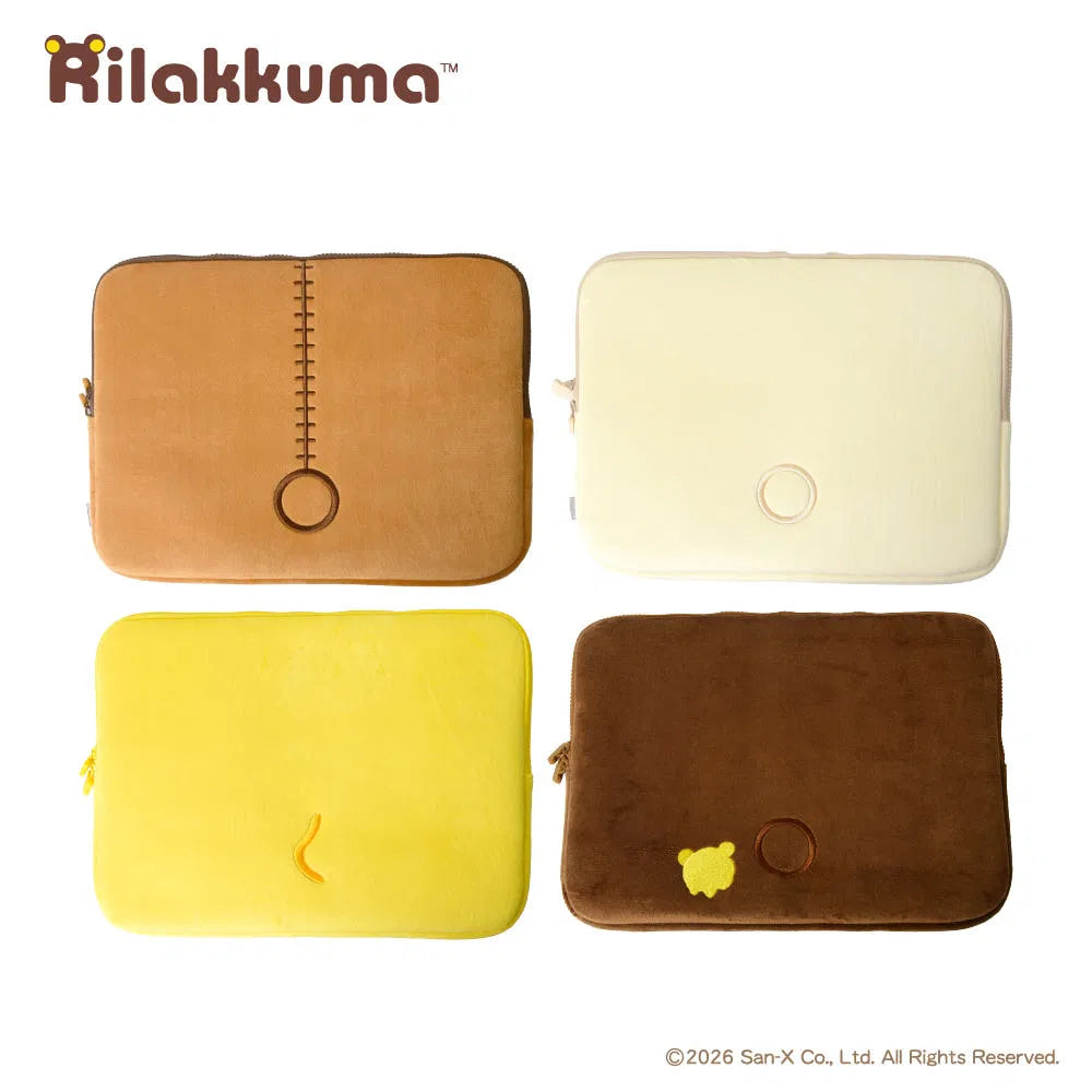 韓國限定 Rilakkuma 鬆弛熊 LAPTOP POUCH 13吋 電腦袋 4款