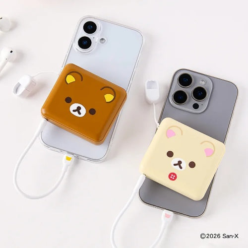 [預約]韓國限定 Rilakkuma 鬆弛熊 小白熊 迷你高速充電器 Power Bank 10000mAh