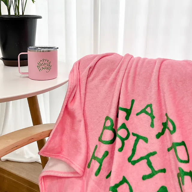 韓國限定 HARRY POTTER HAPPEE BIRTHDAE 保暖氈 毛氈