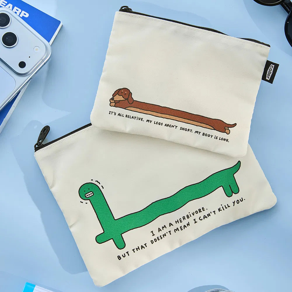 JOGUMAN TOGETHER FLAT POUCH