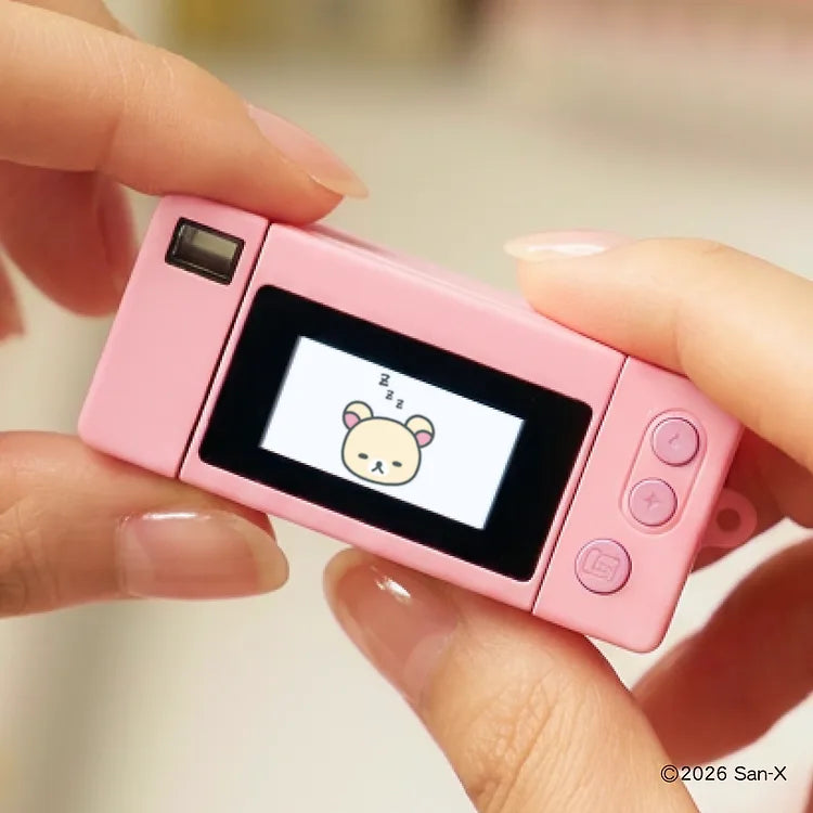預約 韓國限定 Rilakkuma 鬆弛熊 迷你復古數碼相機