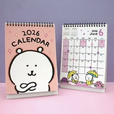 韓國限定 JOKE BEAR 白熊 2026 Calendar 座枱月曆