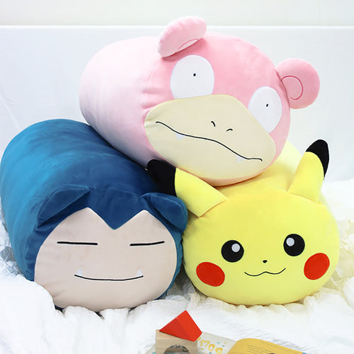 韓國限定 POKEMON 長抱枕｜卡比獸 比卡超 小呆獸
