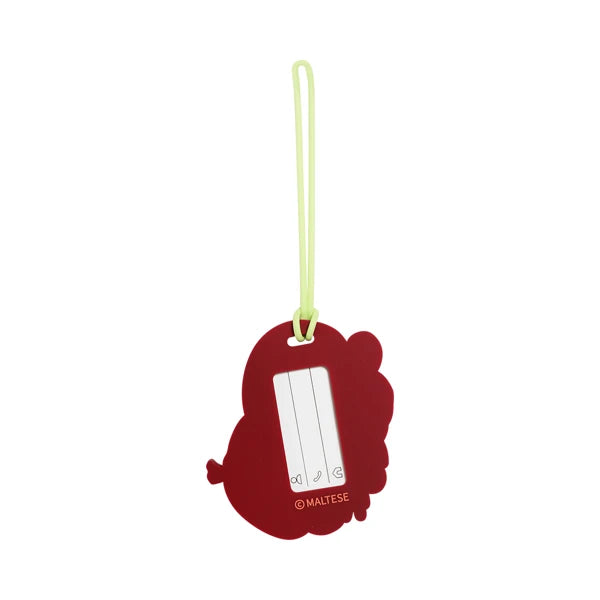 韓國限定 MALTESE 線條小狗 行李牌 RETRIEVER DANGLE HOODY