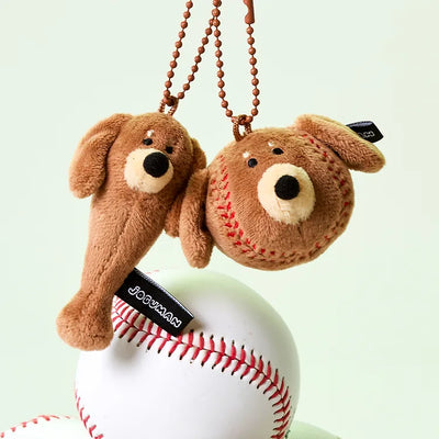JOGUMAN WOODY BASEBALL KEYRING 棒球系列鎖匙扣 2款