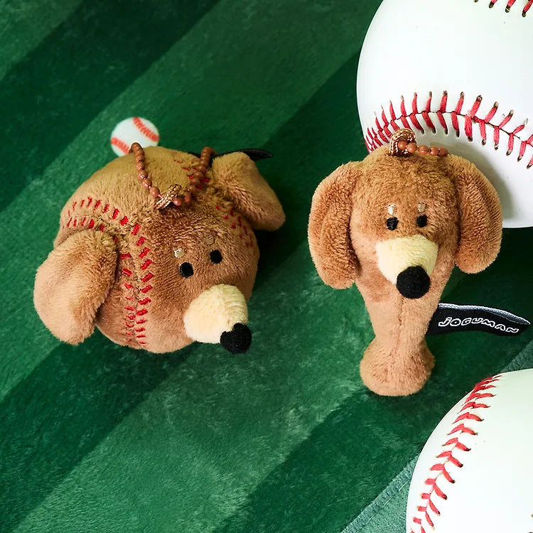 JOGUMAN WOODY BASEBALL KEYRING 棒球系列鎖匙扣 2款