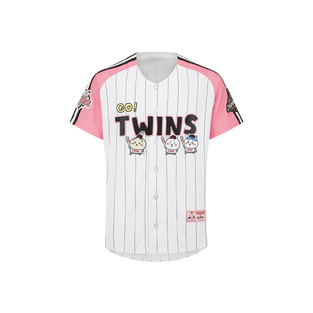 LG TWINS x CHIIKAWA聯名 棒球衣 PINK