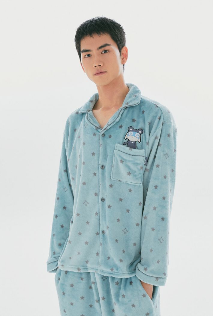 SPAO KERORO軍曹 冬季睡衣套裝 ano著用