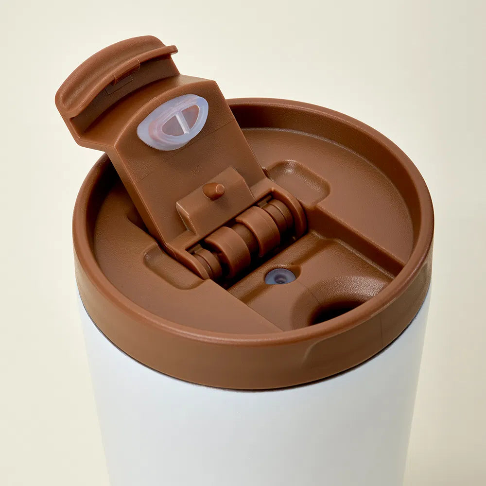 JOGUMAN WOODY TUMBLER 翻蓋便攜杯 420ml