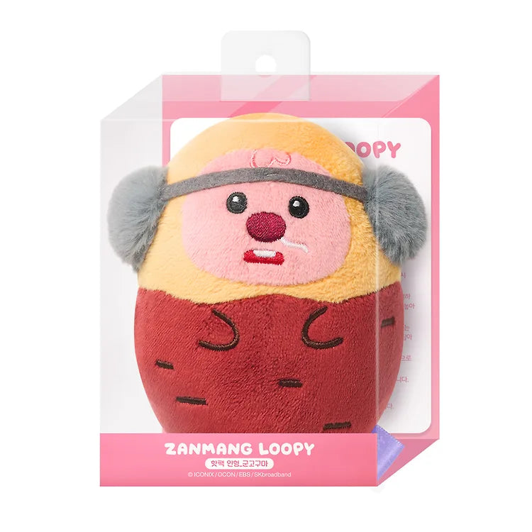 [韓國限定] ZANMANG LOOPY PLUSH HOT PACK 蕃薯暖手公仔