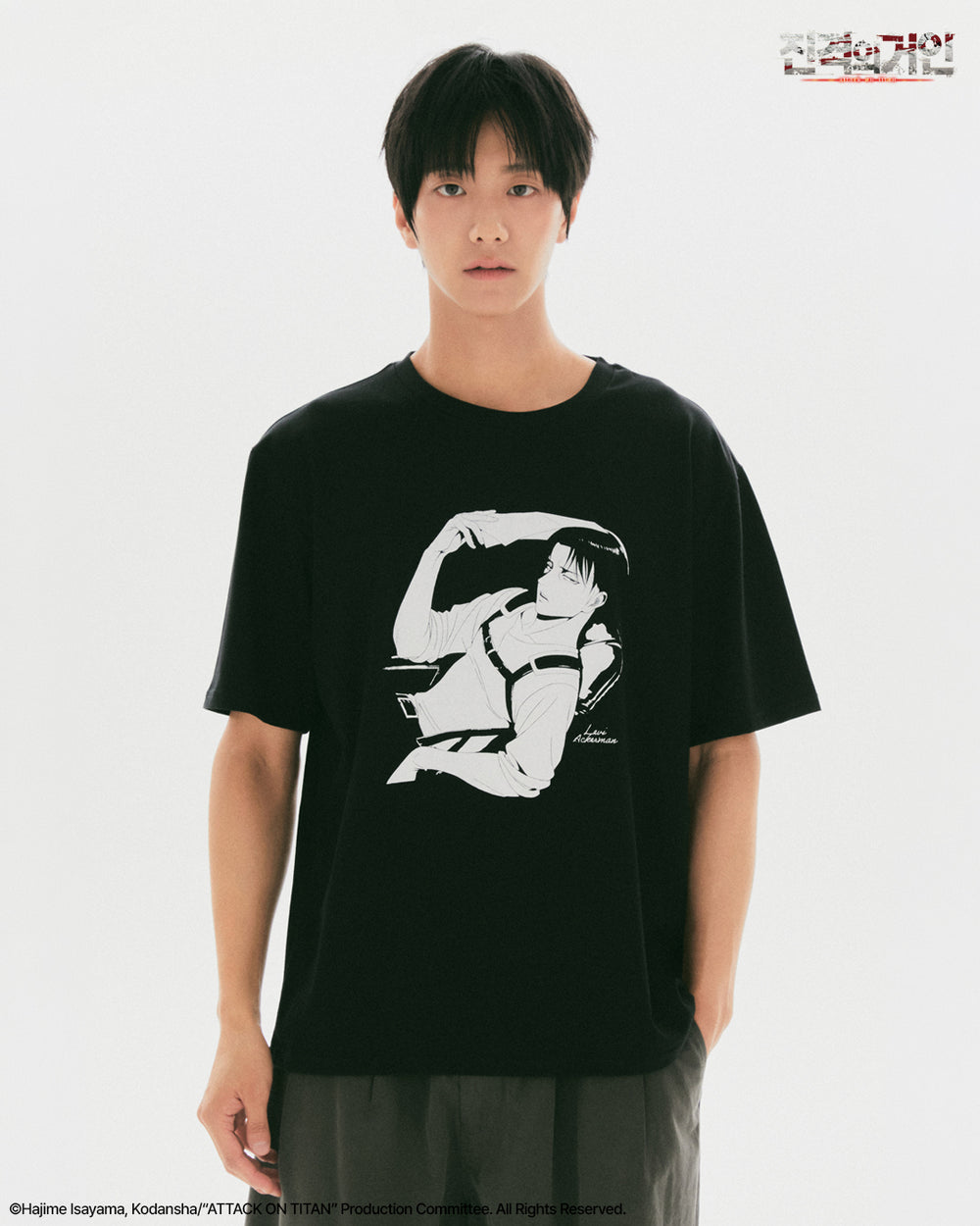 SPAO 進擊的巨人聯名 T-SHIRT 4款