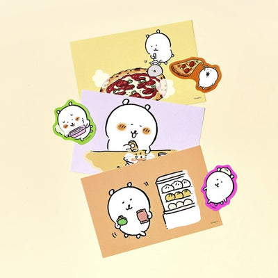 韓國限定 JOKE BEAR 白熊 明信片及貼紙SET 第2彈 全10種