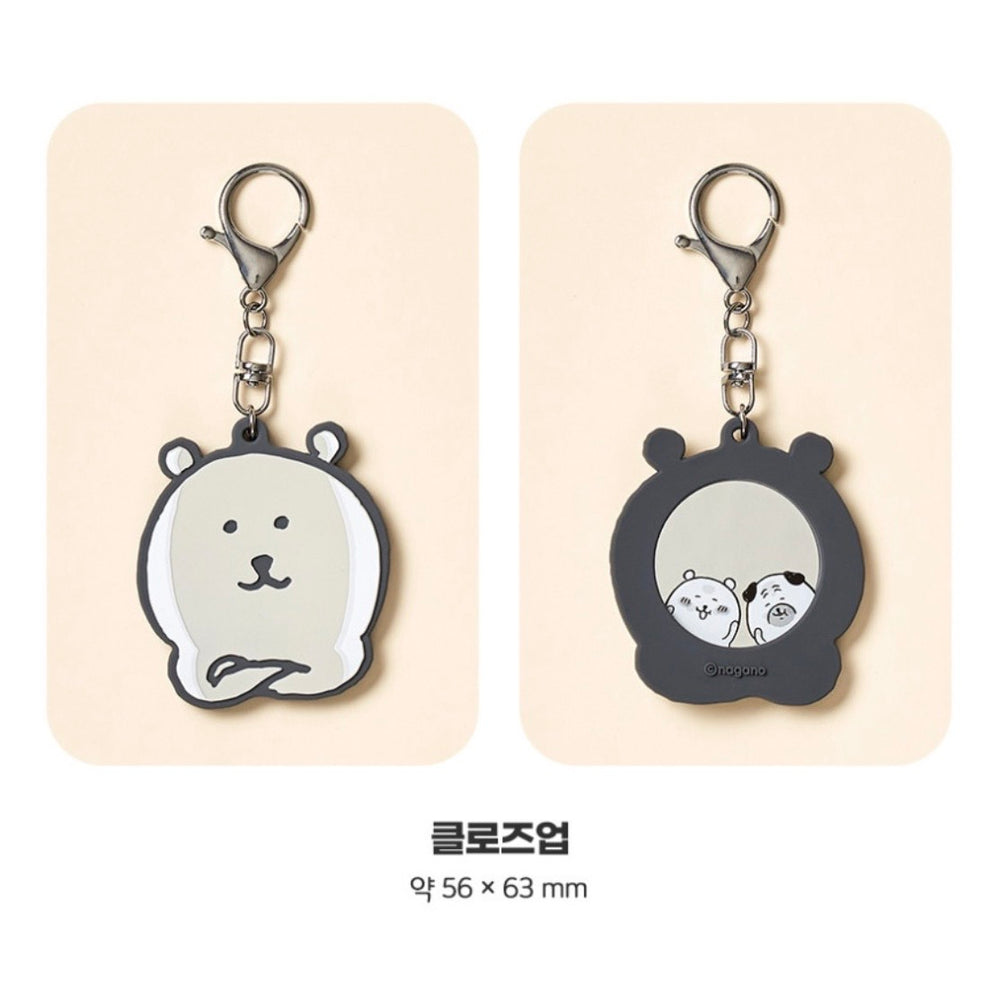 韓國限定 JOKE BEAR MIRROR KEYRING
