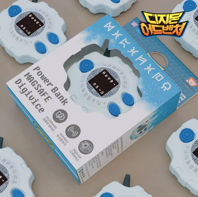 韓國限定 數碼暴龍機 Magsafe 磁吸快速充電 行動電源 10000mAh