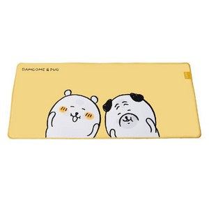 [韓國限定] JOKE BEAR 白熊 Desk Mat 桌墊 長滑鼠墊｜Yellow