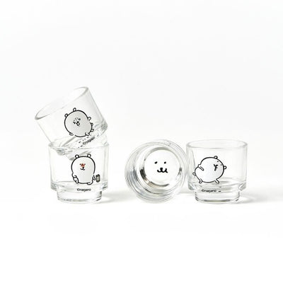 [韓國限定] JOKE BEAR 白熊 迷你玻璃杯4件套裝