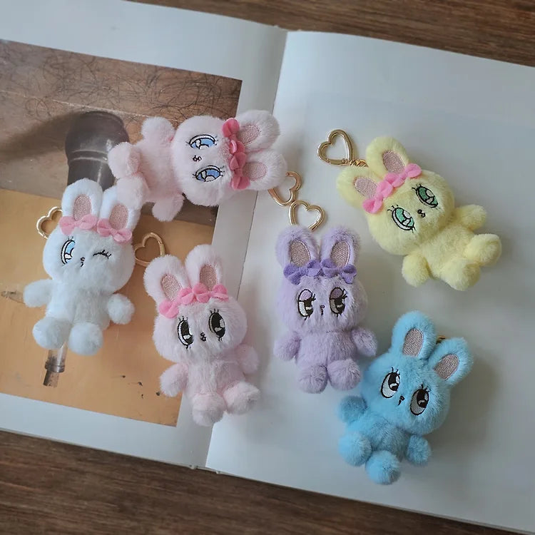 ESTHER BUNNY Sitting Plush Keyring 公仔鎖匙扣掛飾 8cm