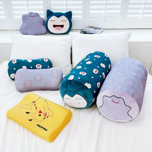 [韓國限定] Pokemon 多用途咕𠱸枕頭 大抱枕｜百變怪 卡比獸