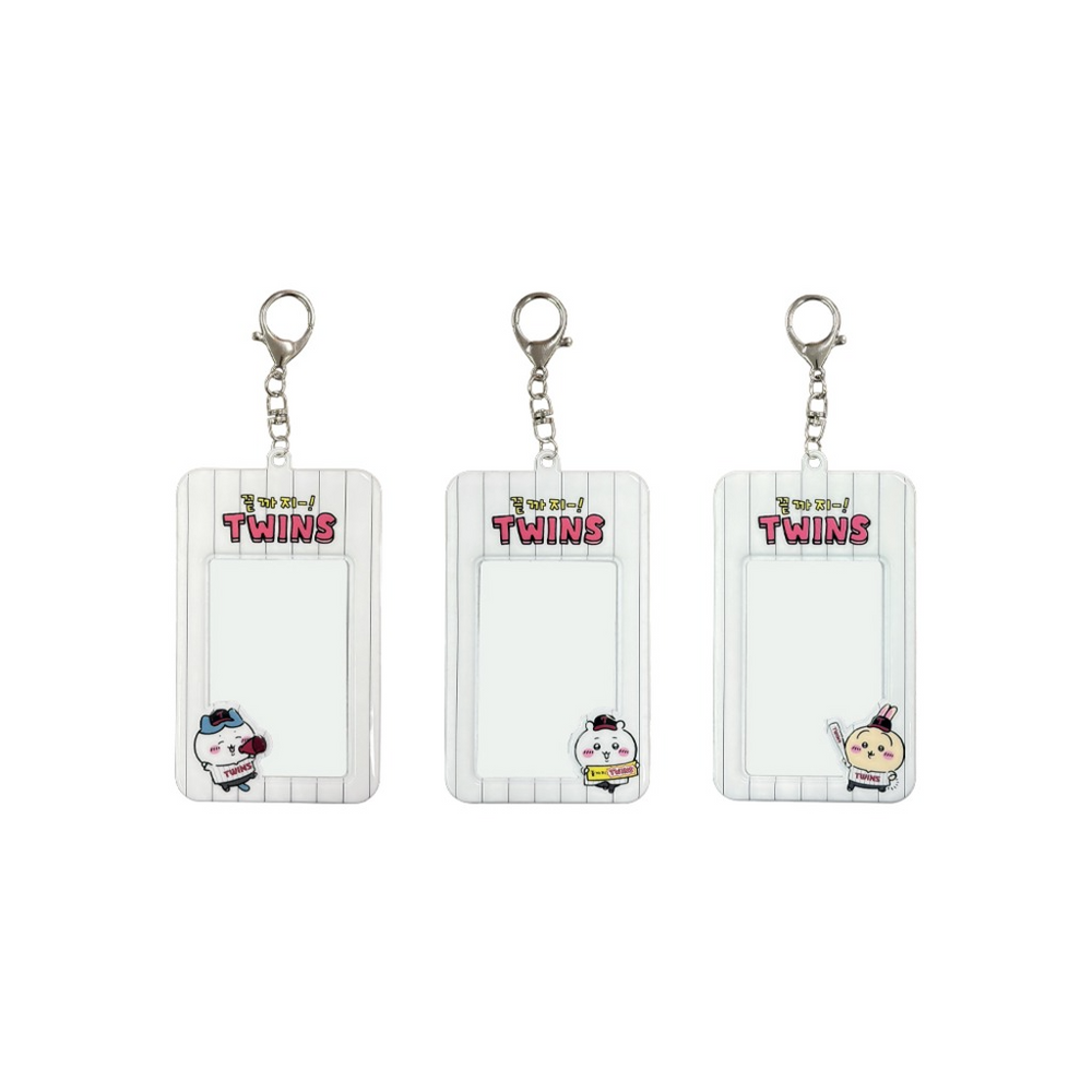 LG TWINS x CHIIKAWA聯名 棒棒應援系列 Cushion 毛巾 鎖匙扣 卡套 徽章