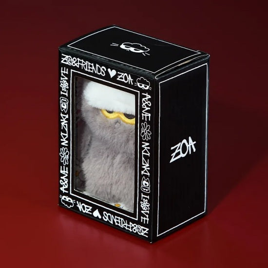 ZO&FRIENDS ZOA ZOAFUL WINTER MINI PLUSH KEYRING