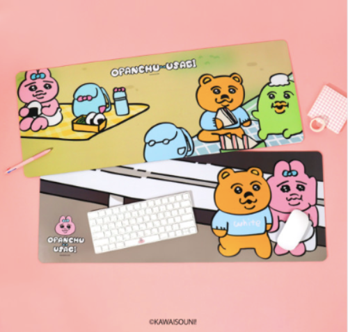 [韓國限定]OPANCHU USAGI 底褲兔 桌墊 滑鼠墊 Desk Mat Mouse Pad_全2種