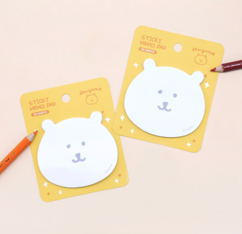 韓國限定 JOKE BEAR 白熊 黏貼便條紙 Sticky Memo Pad