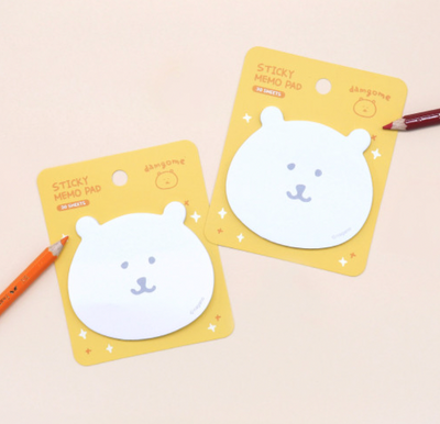 韓國限定 JOKE BEAR 白熊 黏貼便條紙 Sticky Memo Pad