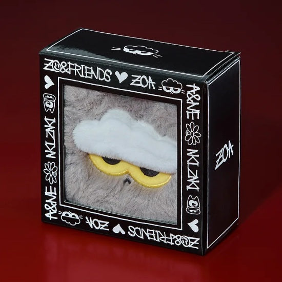 ZO&FRIENDS ZOA ZOAFUL WINTER FACE POUCH KEYRING