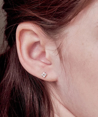 [高旻示/趙寶兒款]engbrox flory cubic earring