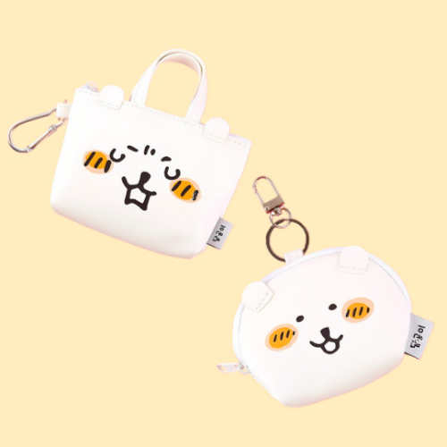 [韓國限定] JOKE BEAR 白熊 散子包 鎖匙扣掛件