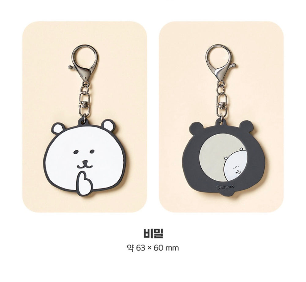 韓國限定 JOKE BEAR MIRROR KEYRING