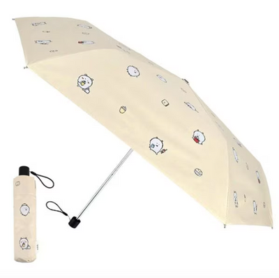 [韓國限定] JOKE BEAR 白熊 防UV輕量雨傘 縮骨遮