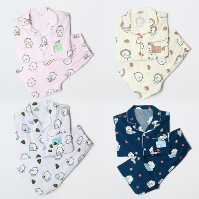 SPAO JOKE BEAR 白熊 長袖睡衣套裝 4 COLORS