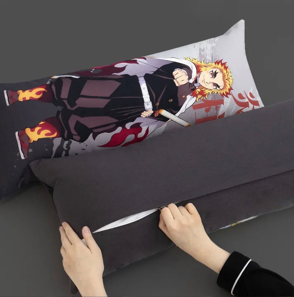 [預約]韓國限定 鬼滅之刃 長抱枕 柱 9款