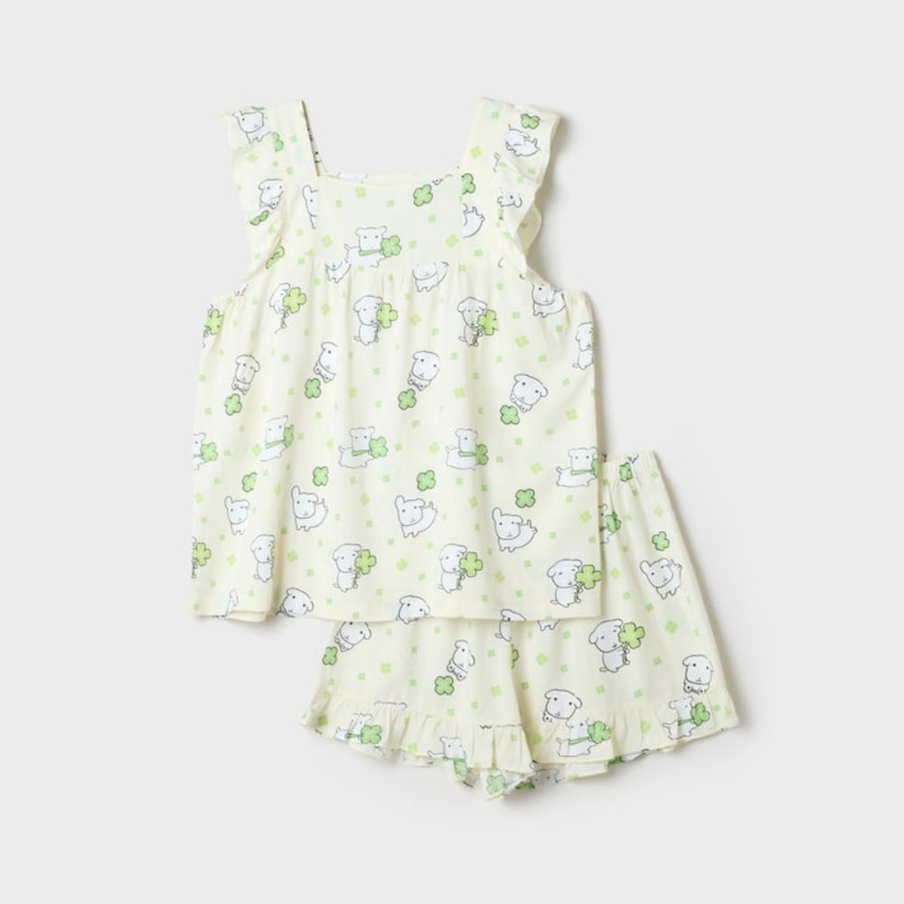 SPAO GANADI 天使袖睡衣套裝 3款