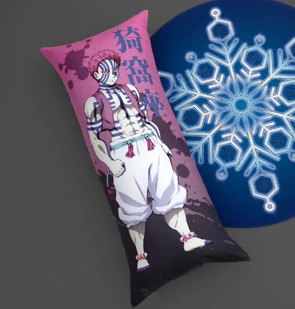 [預約]韓國限定 鬼滅之刃 長抱枕 上弦 3款