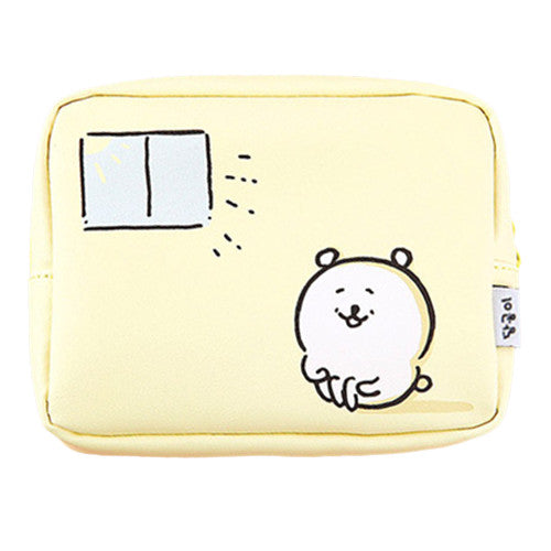 [韓國限定] JOKE BEAR 白熊 收納包 Square Pouch｜2款