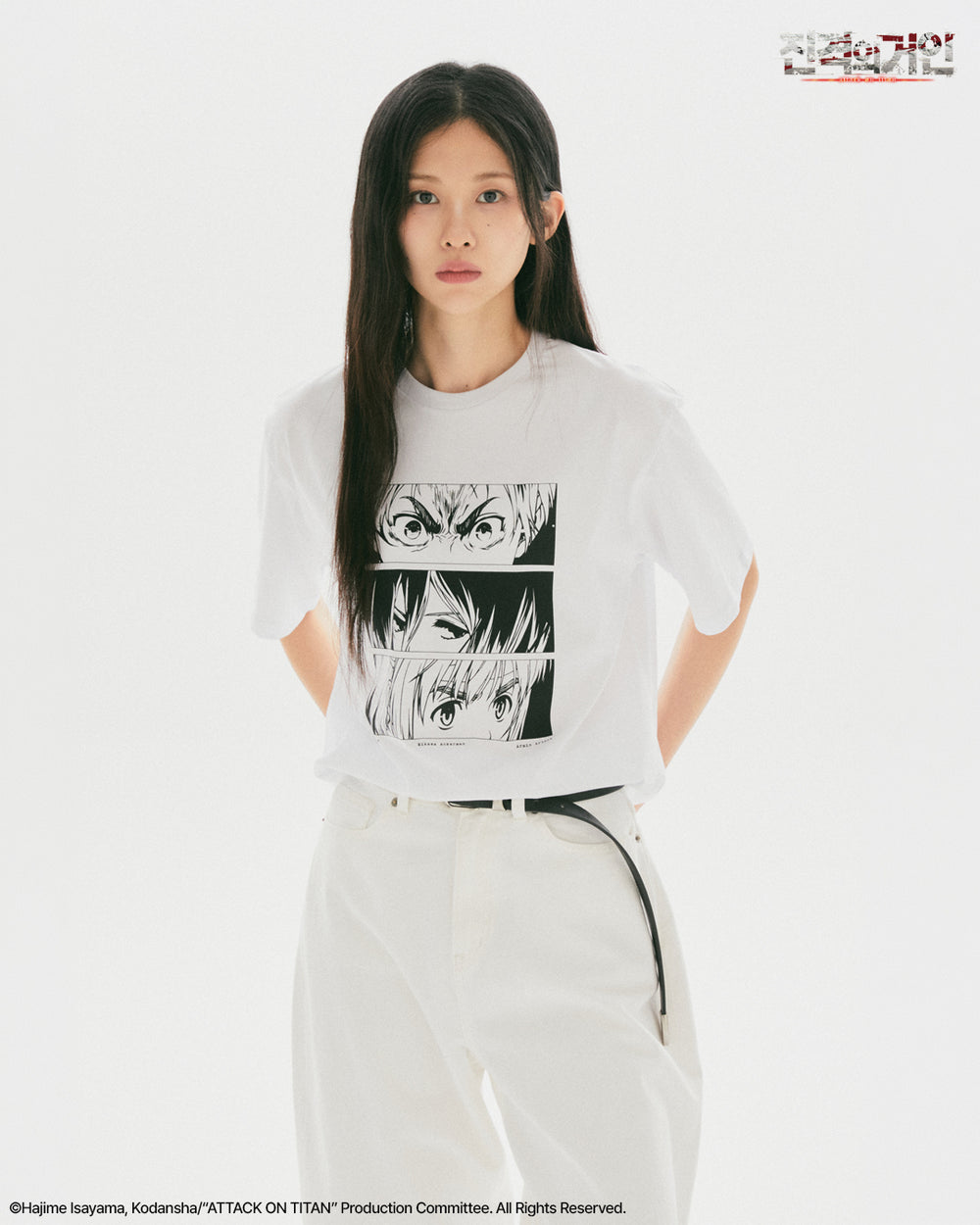 SPAO 進擊的巨人聯名 T-SHIRT 4款