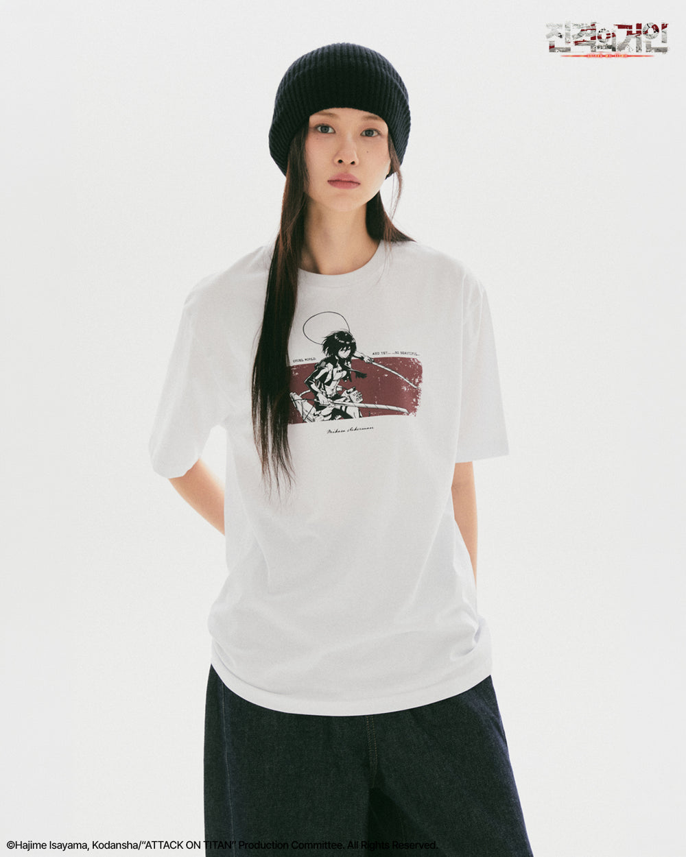 SPAO 進擊的巨人聯名 T-SHIRT 4款