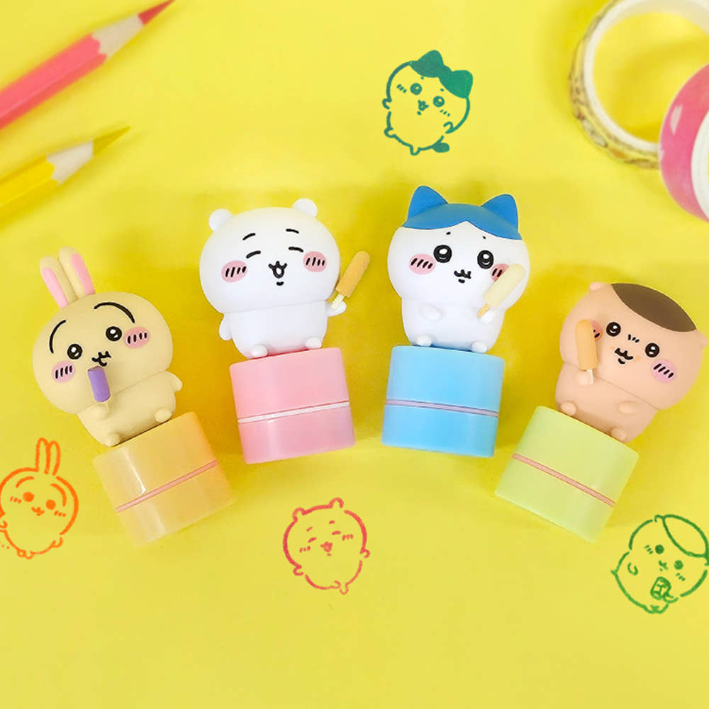 韓國限定 CHIIKAWA Stamp Figure 4款