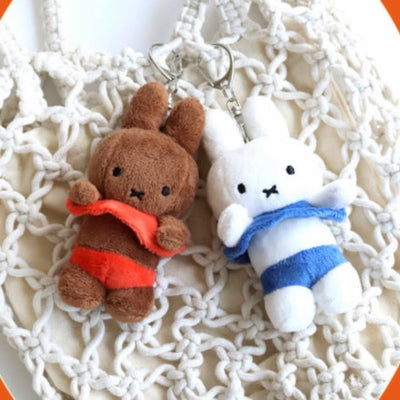 韓國限定 MIFFY MELAINE ICECAKE KEYRING 裙子飛起鎖匙扣