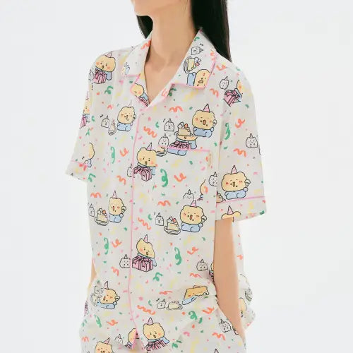 SPAO MANGOMEE BIRTHDAY PAJAMA SET 生日特別版睡衣