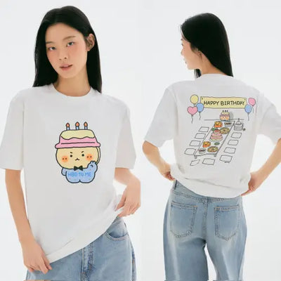 SPAO MANGOMEE BIRTHDAY T-SHIRT