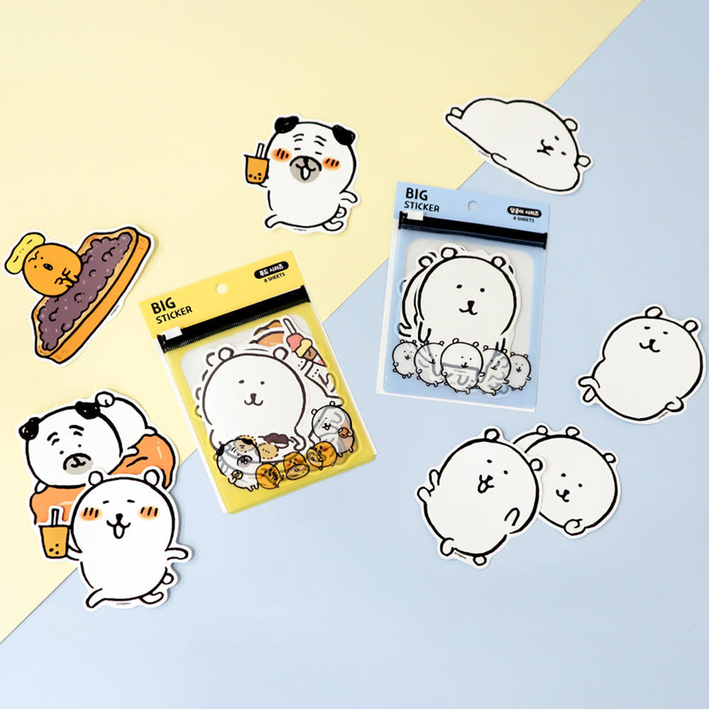 韓國限定 JOKE BEAR BIG STICKER 一包8張