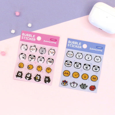 韓國限定 JOKE BEAR BUBBLE STICKER 泡泡貼紙 2款