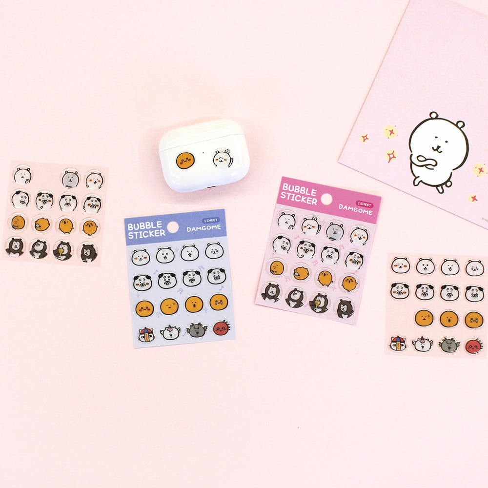韓國限定 JOKE BEAR BUBBLE STICKER 泡泡貼紙 2款