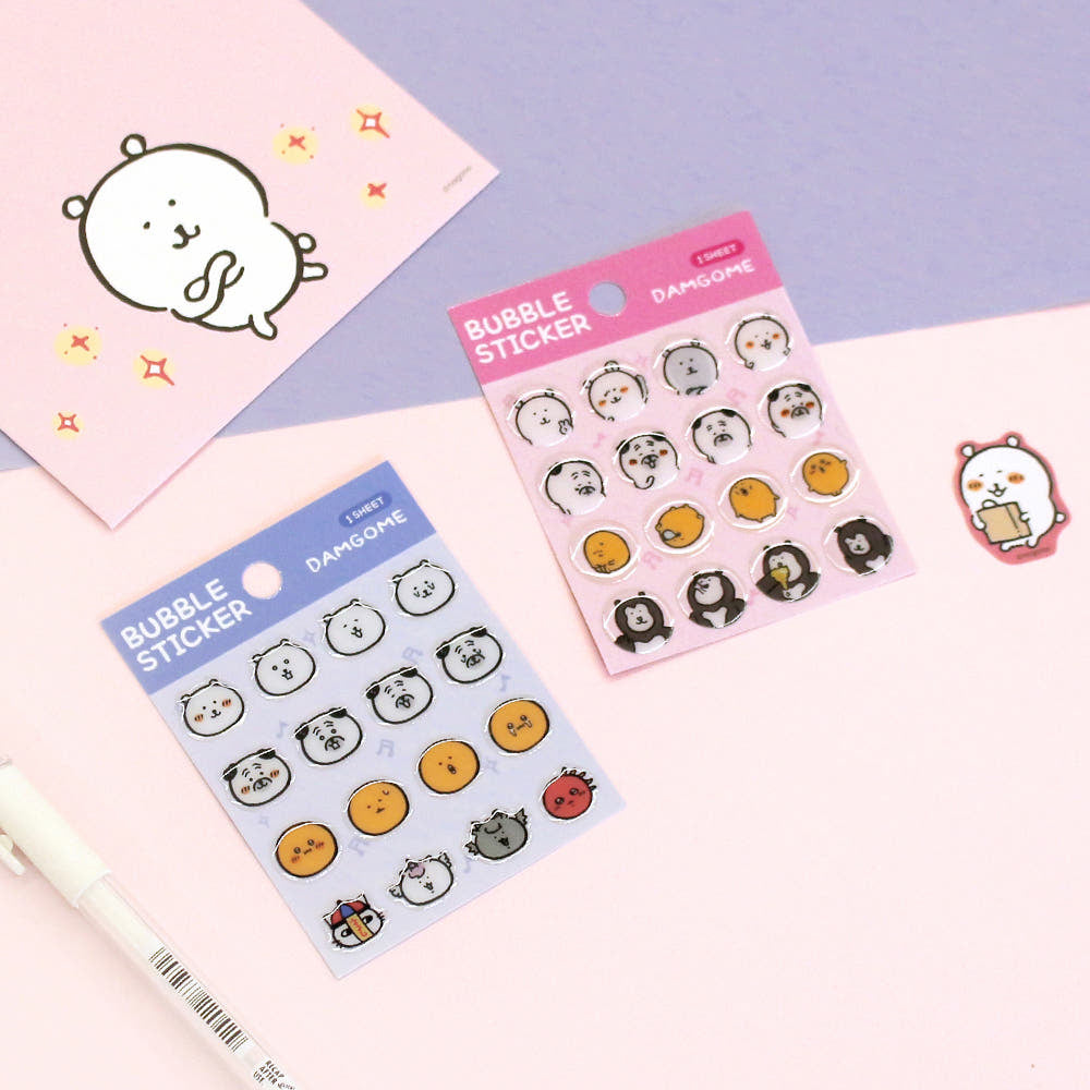 韓國限定 JOKE BEAR BUBBLE STICKER 泡泡貼紙 2款