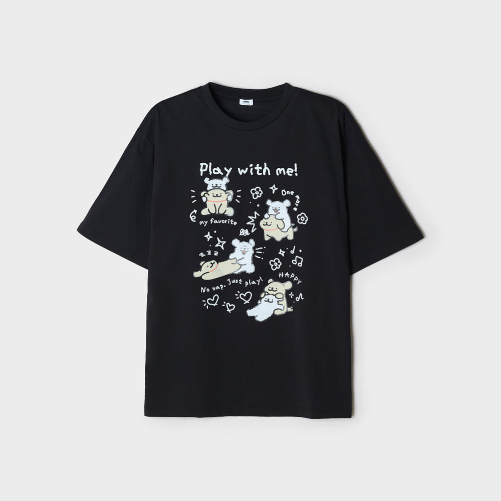 SPAO MALTESE 線條小狗 短袖T-Shirt 3款