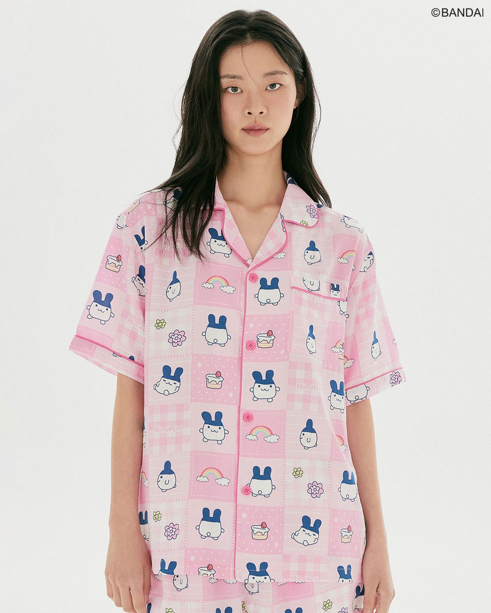 SPAO TAMAGOTCHI 他媽哥池 短袖睡衣套裝 T-Shirt